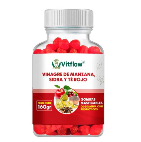 GOMITAS VINAGRE DE MANZANA CON PROBIÓTICOS